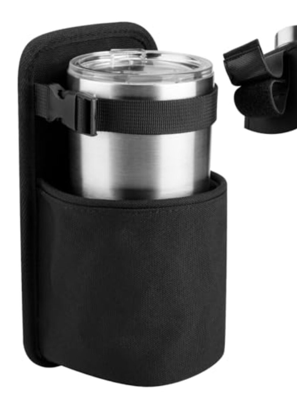 Nylon Water Bottle Carrier Holder Belt Clip Insulated Sleeve Pouch for Hiking